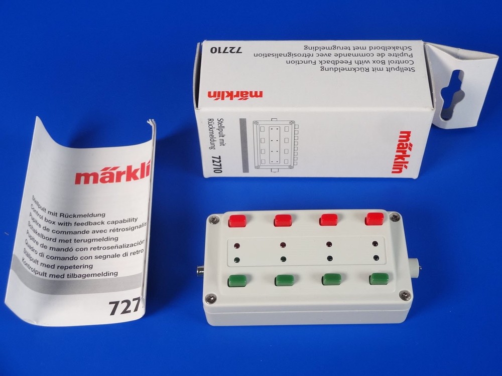MARKLIN H0 - 72710 - CONTROL BOX WITH FEEDBACK FUNCTION / BOX - NEW
