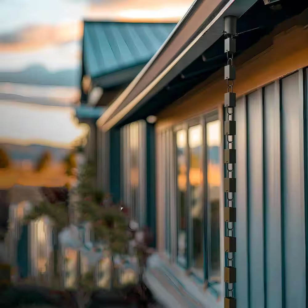 8.5 FT Square Link Rain Chain