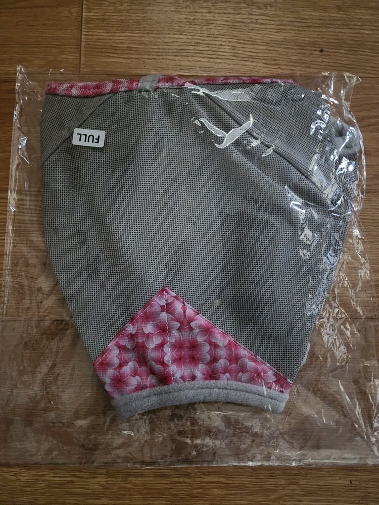 Horse Fly Mask With Ears & forelock pull through