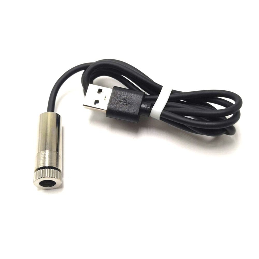 Focusable 650nm 30mW Dot/Line/Cross red Laser Diode Module with USB