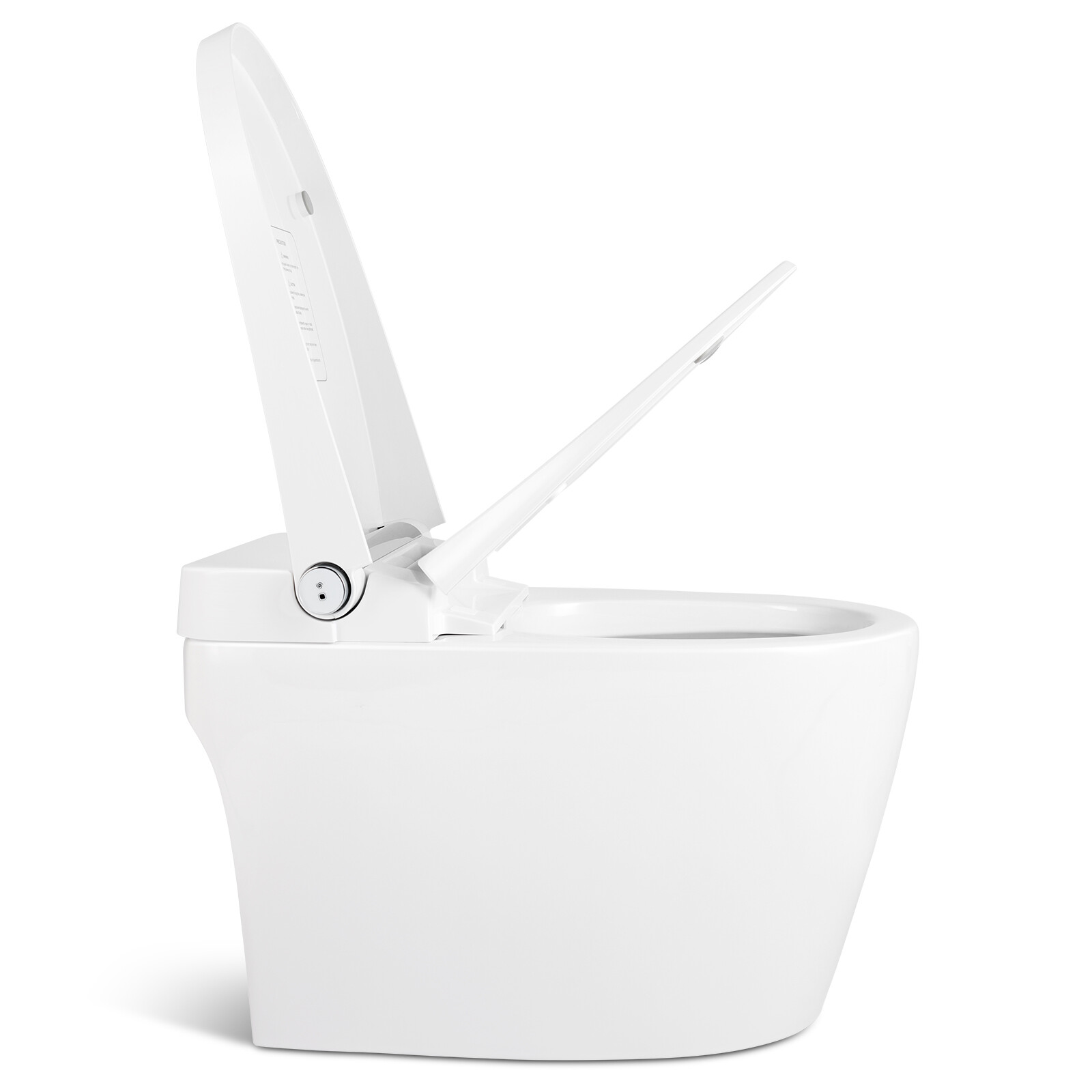 1.27GDF One Piece Smart Toilet Heat Auto Flush Foot Sensor Night Light