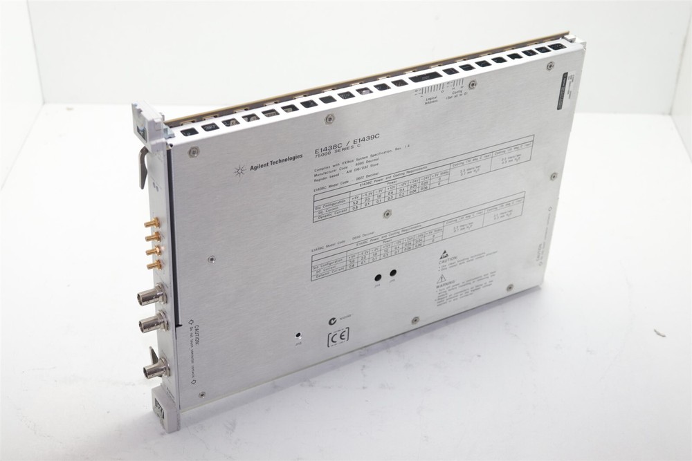 Hp Agilent VXI E8408A MainFrame E1438C E1439C Single Channel Digitizer