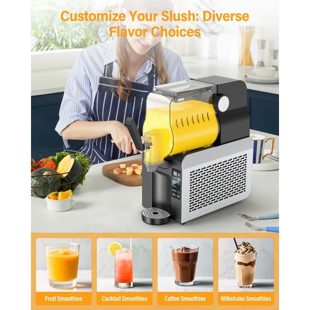 Velivi 88 oz. Slushie Snow Cone Machine with Self-Cleaning Function Technology
