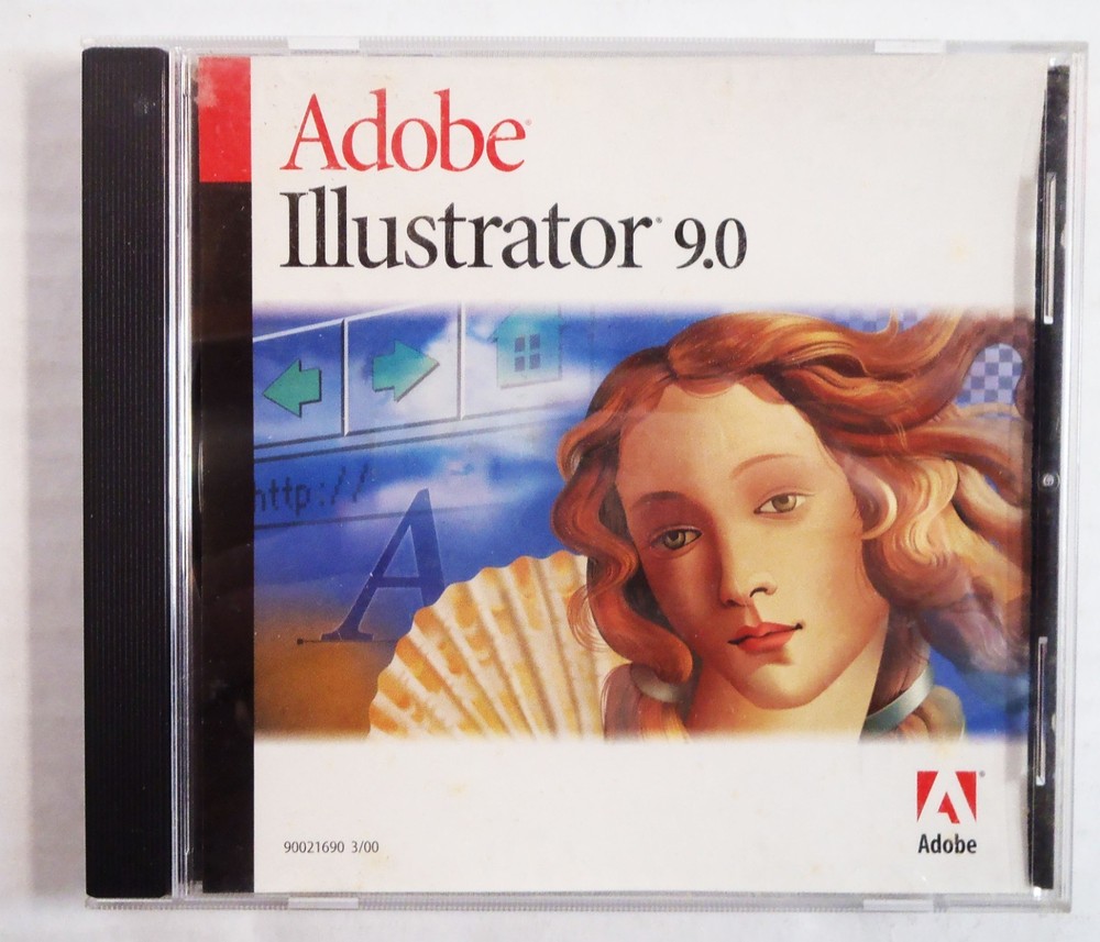 ILLUSTRATOR 9.0 Windows Install CD Activation Serial Number EDUCATION Version NM