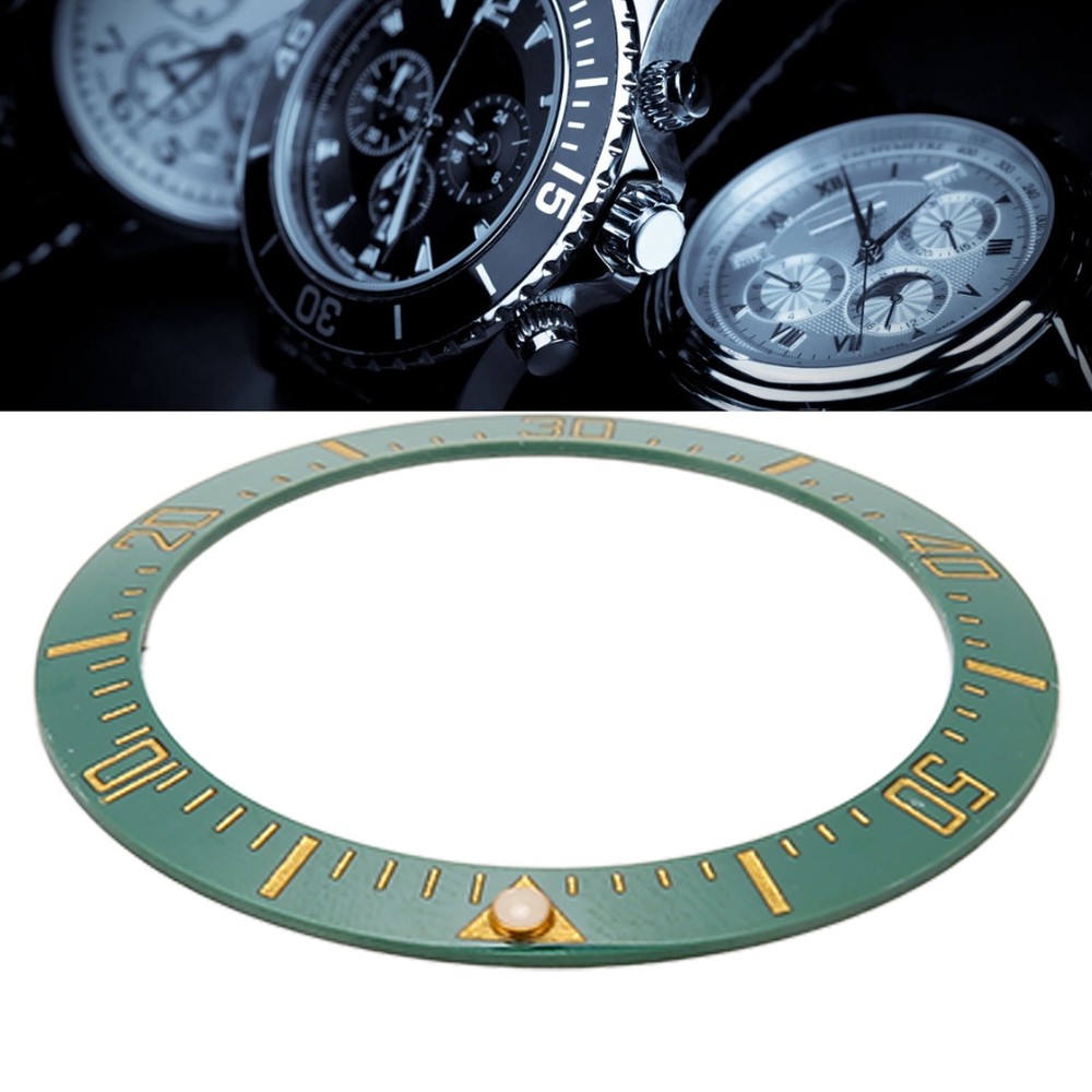 1 X Ceramic Watch Bezel Insert Exquisite Replacement Accessory For Watchmaker