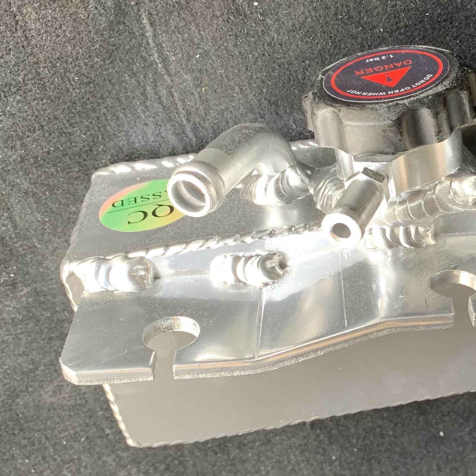 Coolant Expansion Tank For Subaru 2008-14 WRX 05-09 Legacy GT Full Aluminum