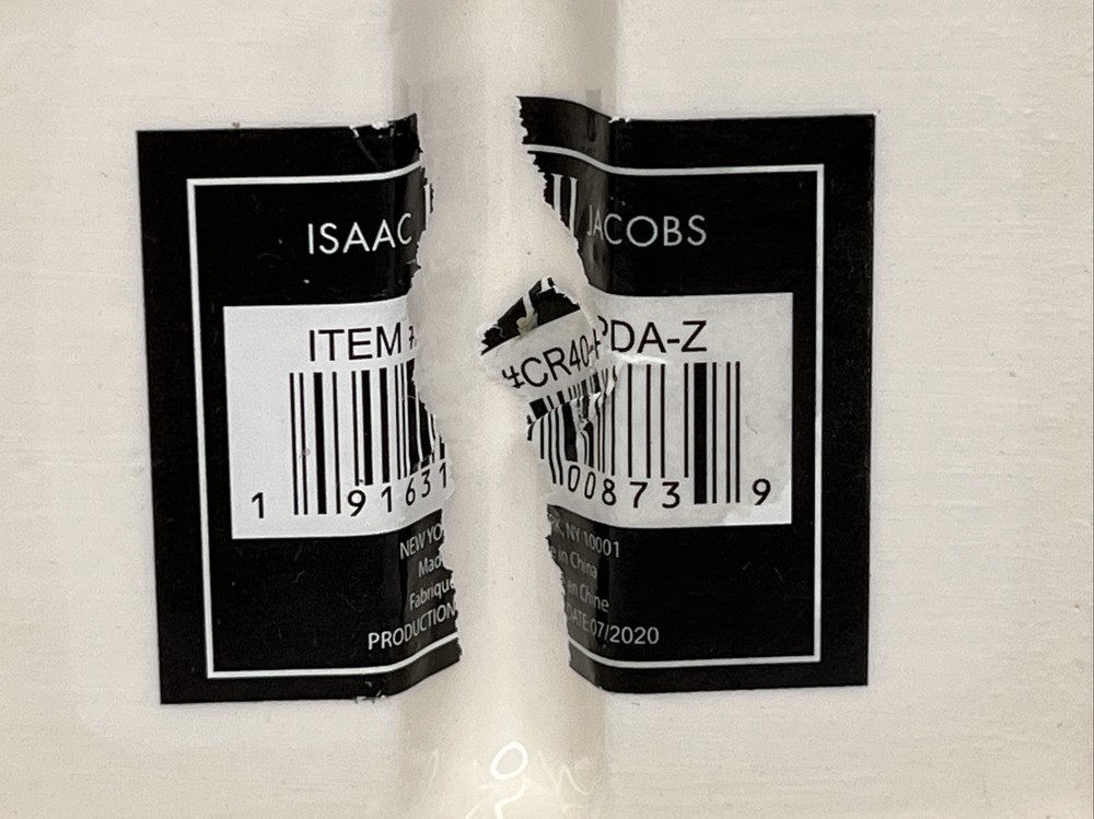 Isaac Jacobs Ceramic Panda Head 2-Section Multipurpose Organizer Caddy Vase READ