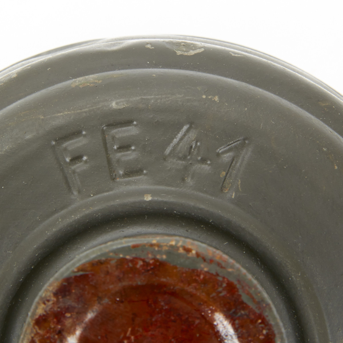 German WWII M-38 Gas Mask Filter Can