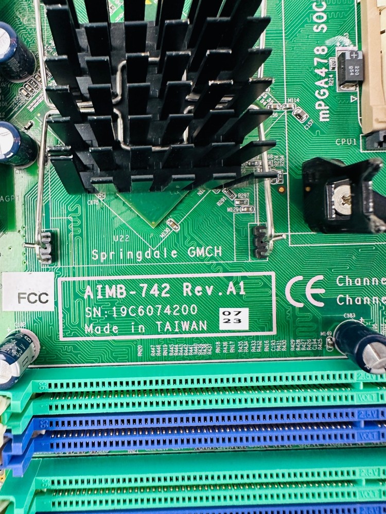 Advantech AIMB-742 REV A1 Motherboard