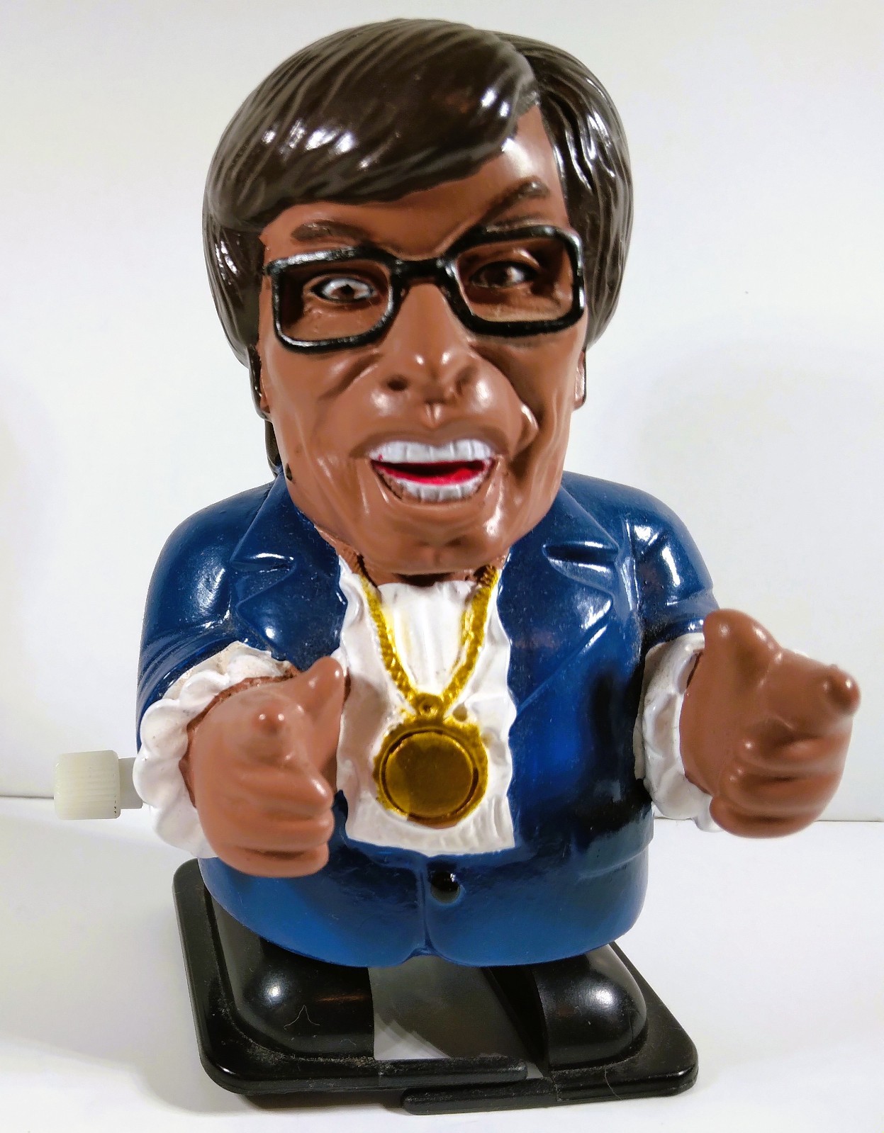 🔴🔥 RARE AUSTIN POWERS 3" WALKING WIND-UP Mike Myers Saturday Night Live SNL