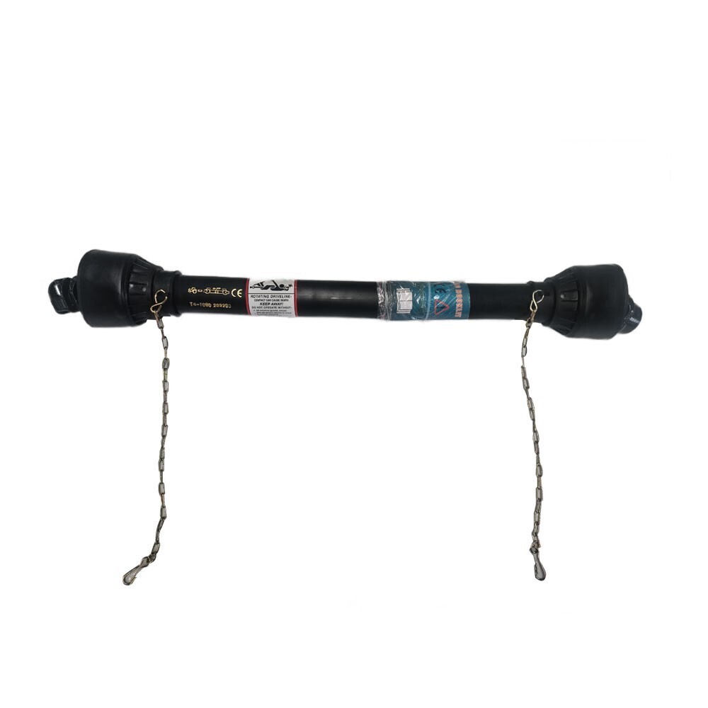 AGT 39"~51.5" Tractor PTO Drive Shaft 1-3/8" x 6 Spline/Round Ends Rotary Cutter