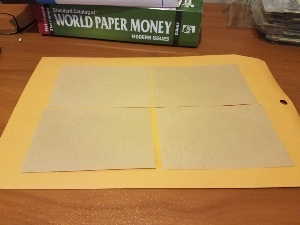 4 Turkey notes consecutive notes just light handling only otherwise UNC