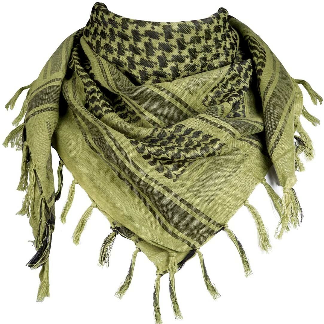Shemagh Tactical Scarf, Arab Desert Scarf, Keffiyeh, Military Style, Bandana