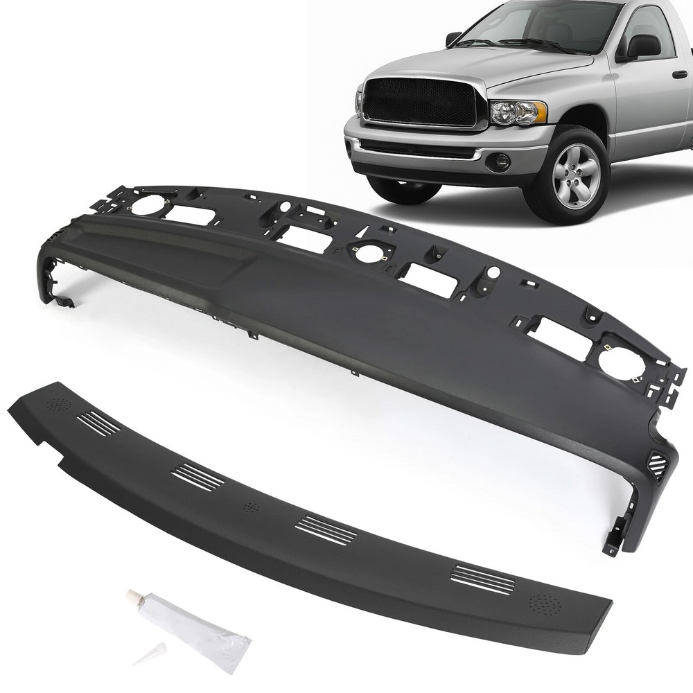 Instrument Board Panel & Dash Cover Cap For 2002-2005 Dodge Ram 1500 2500 5500