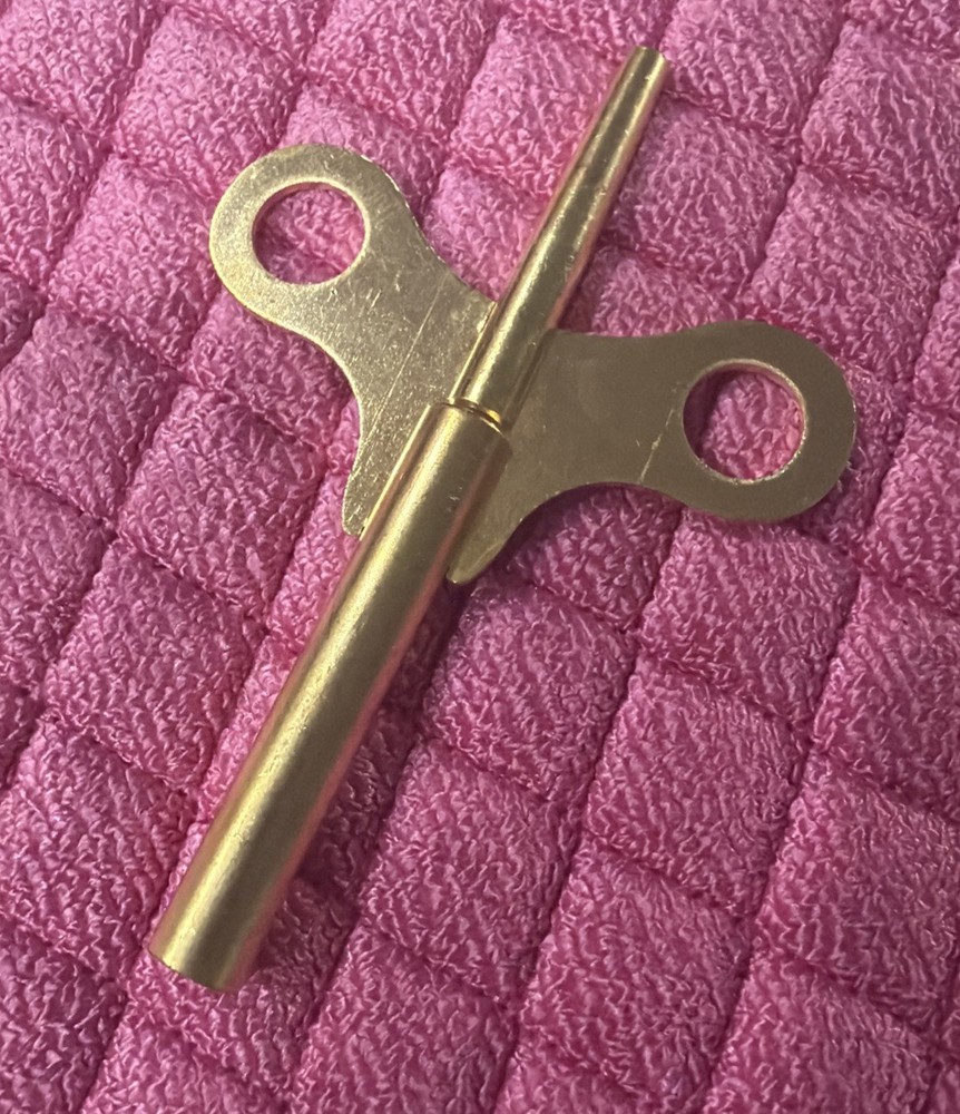 High End Key For Seth Thomas Westminster 124 Movement Clock, Key Only