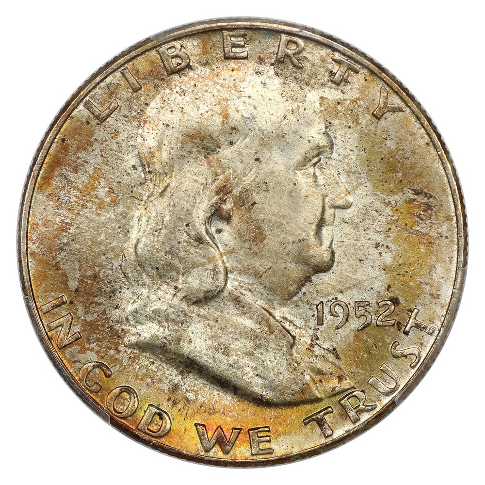 1952-D 50C PCGS MS64 - Franklin Half Dollar