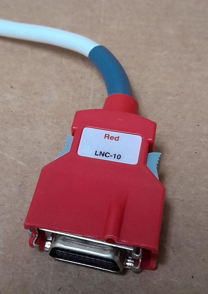 MASIMO LNC-10 RED 2056 SPO2 ADAPTER PATIENT CABLE ! R85 G