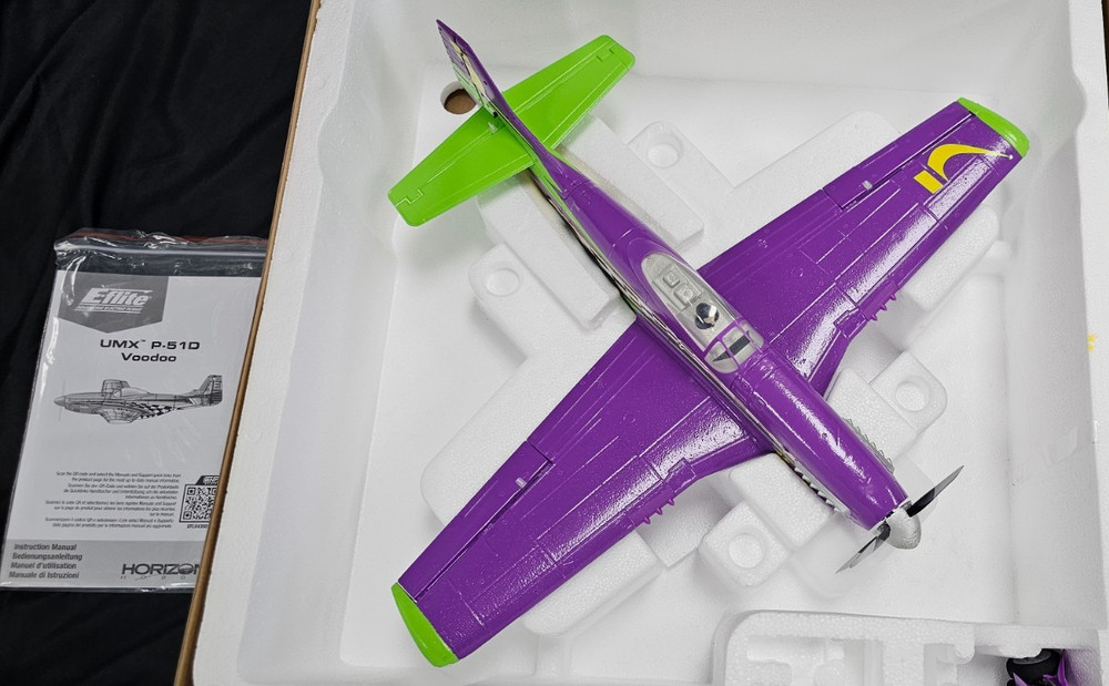 Horizon Hobby E-flite UMX P-51D VOODOO Bind-N-Fly Basic RC Plane
