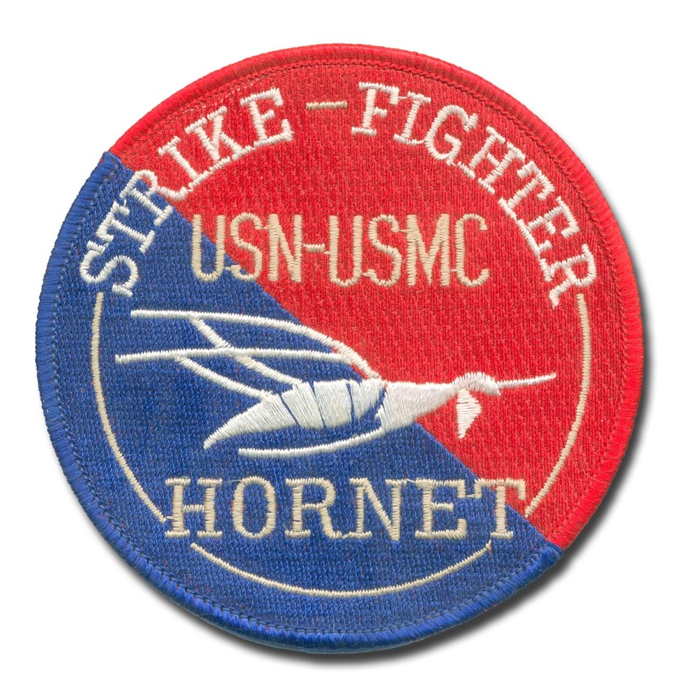 Aviation Patch - USN-USMC Hornet Strike-Fighter L064