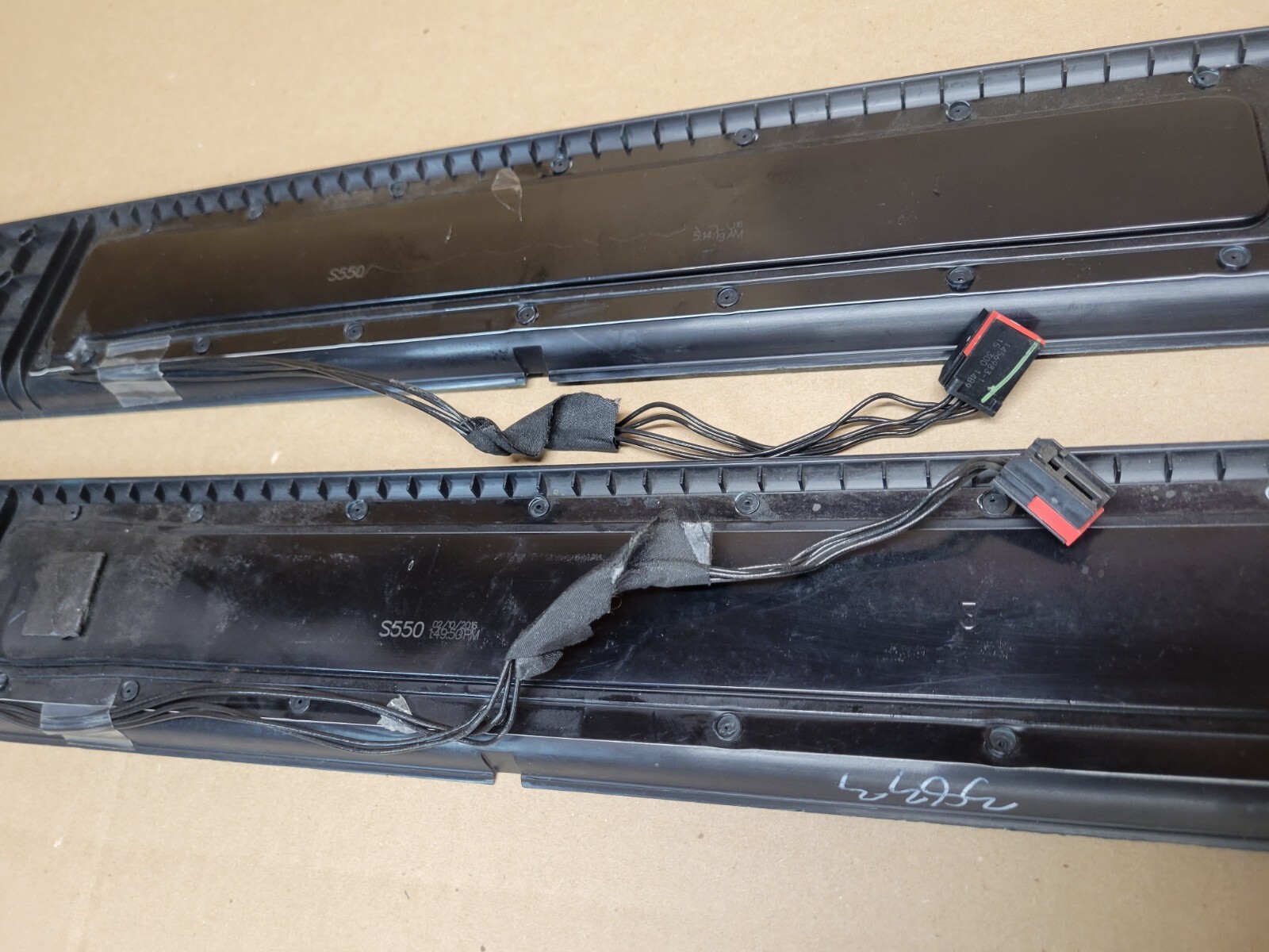 New Take Off 2015-2022 Mustang Lighted Door Sill Plates PAIR