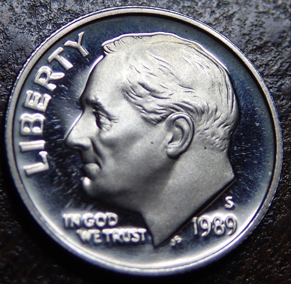 1989-S Roosevelt Dime (Clad Proof)