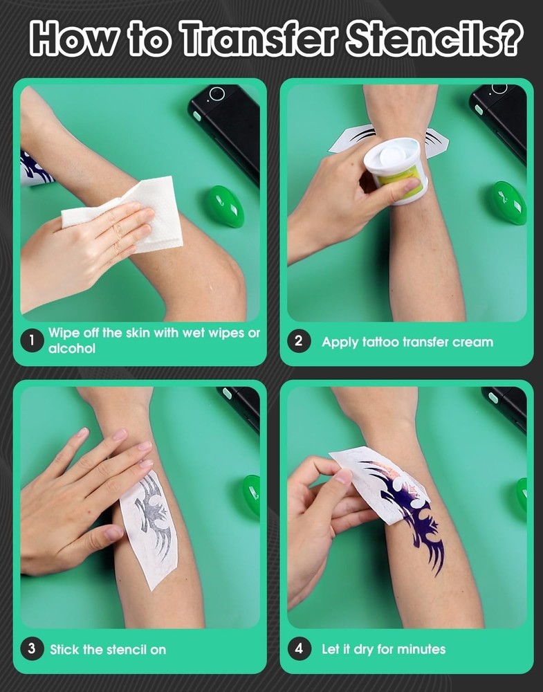 Rechargeable Bluetooth Tattoo Stencil Printer