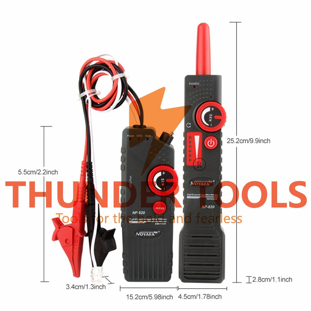 Thunder Tools NOYAFA NF-820 Anti-Interference Underground Cable Locator