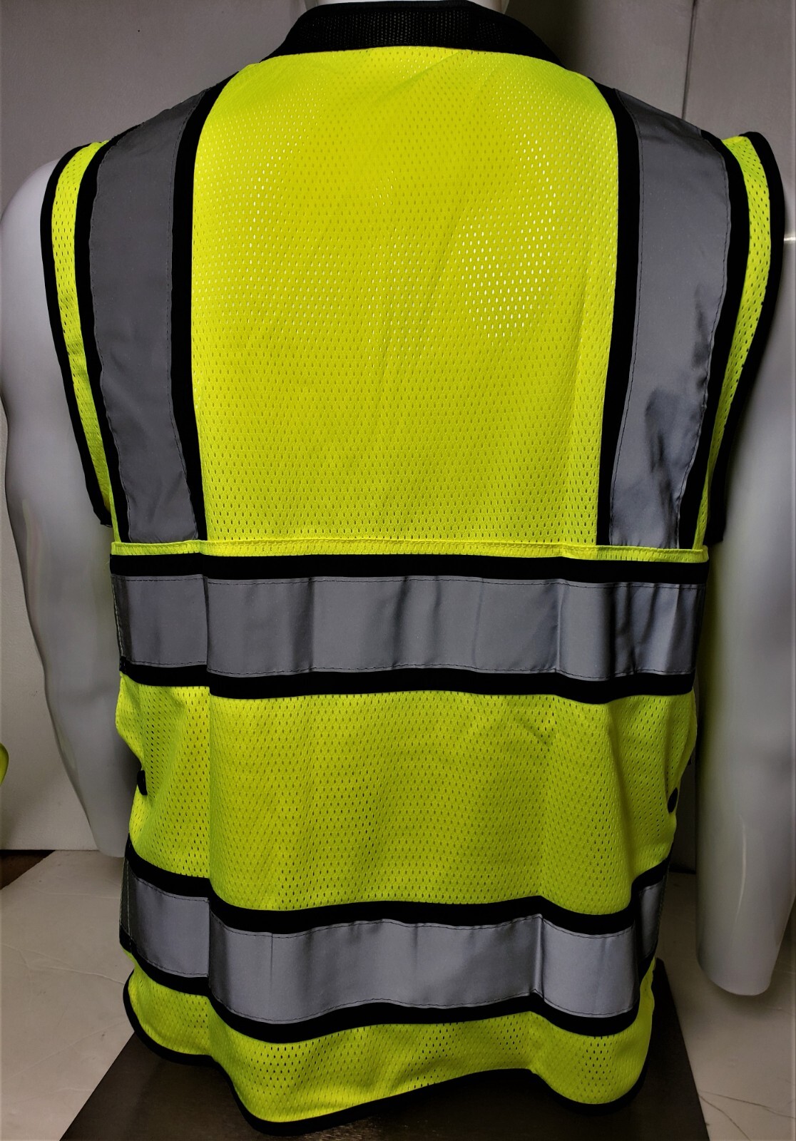 FX HIGH VISIBILITY Surveyor Two Tones Safety Vest Mesh front & back
