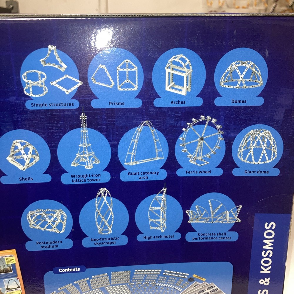 Thames & Kosmos STEM Experiment Kit Architectual Engineering~NEW in Box