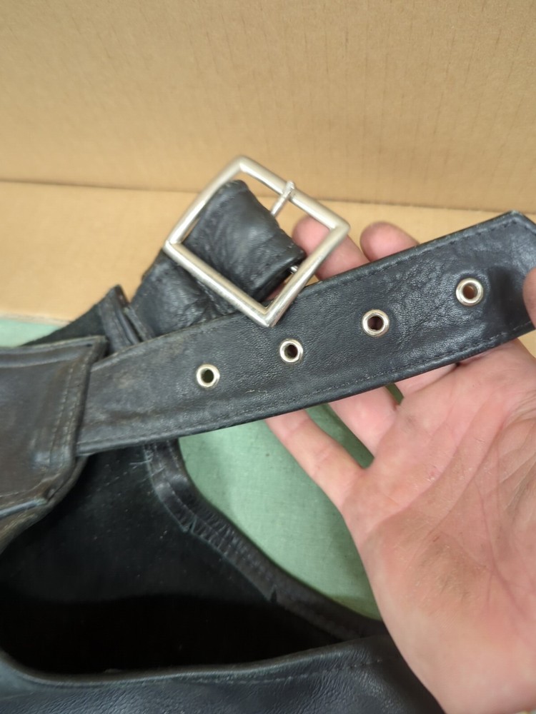 Leather Chaps Size Small