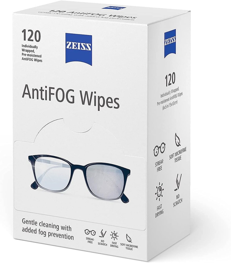 AntiFOG wipes, 120 count