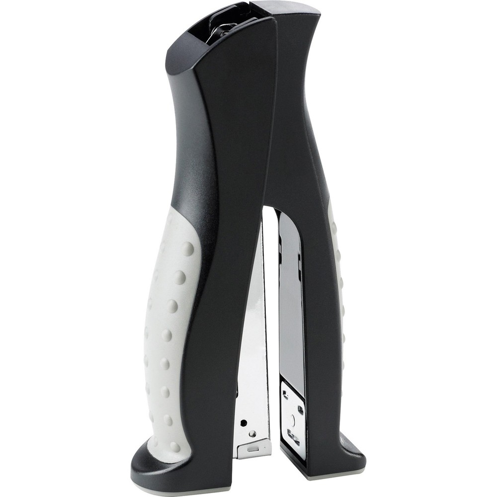 Vertical Desktop Stapler, Full-Strip, 20 Sheet Capacity, Black