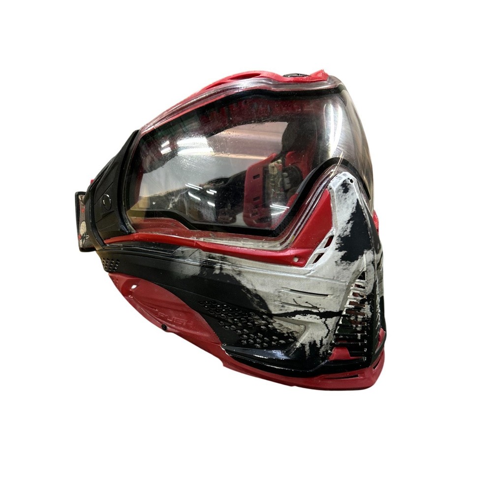 Used Push Paintball Mask w/ Case