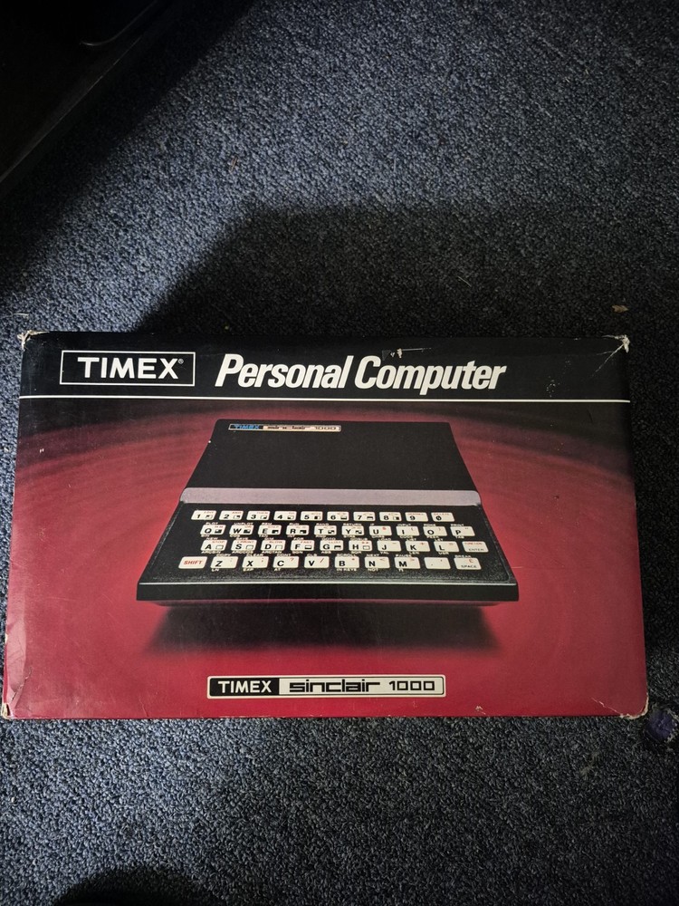 Timex Sinclair 1000 Vintage Personal Computer  w/ Box (UNTESTED)
