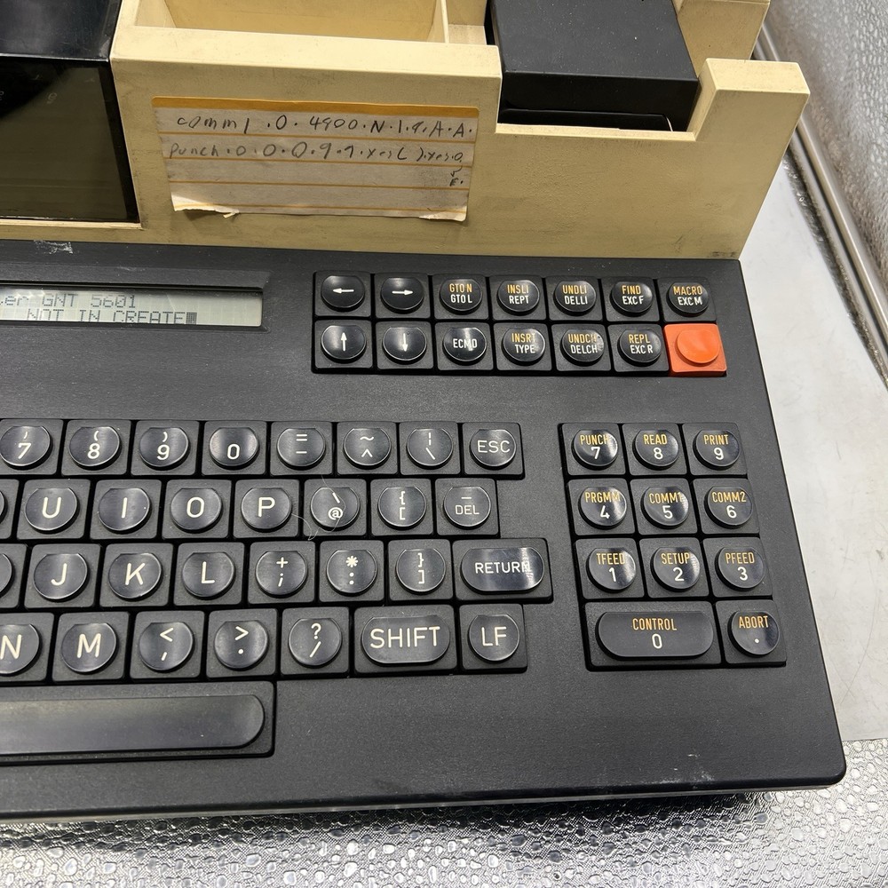 Vtg NC-Editmaster GNT 5601 Video Editing Controller Broadcast Tape Editor Unit