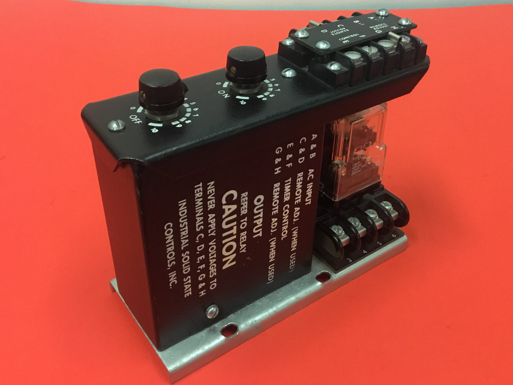 Industrial Solid State Controls - P/N: 1060-1-D-D-2-B - Repeat Cycle Timer