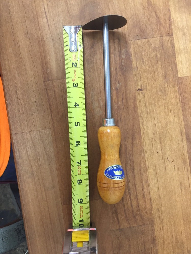 Crown Tools Shave Hook 9” Heart