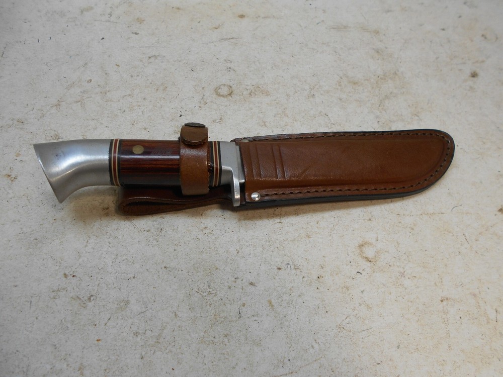 western w36 fixed blade knife with sheath