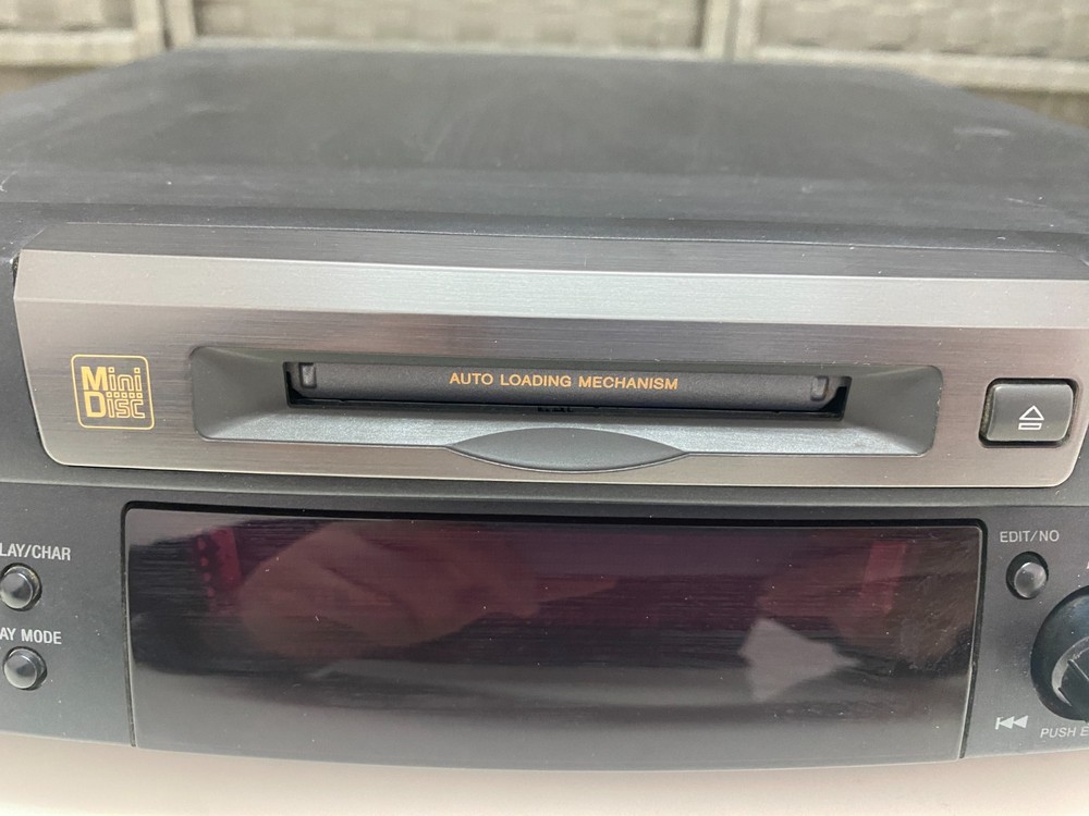 Sony MDS-S38 Minidisc Record Player MD Deck w/ Remote Control Good OD