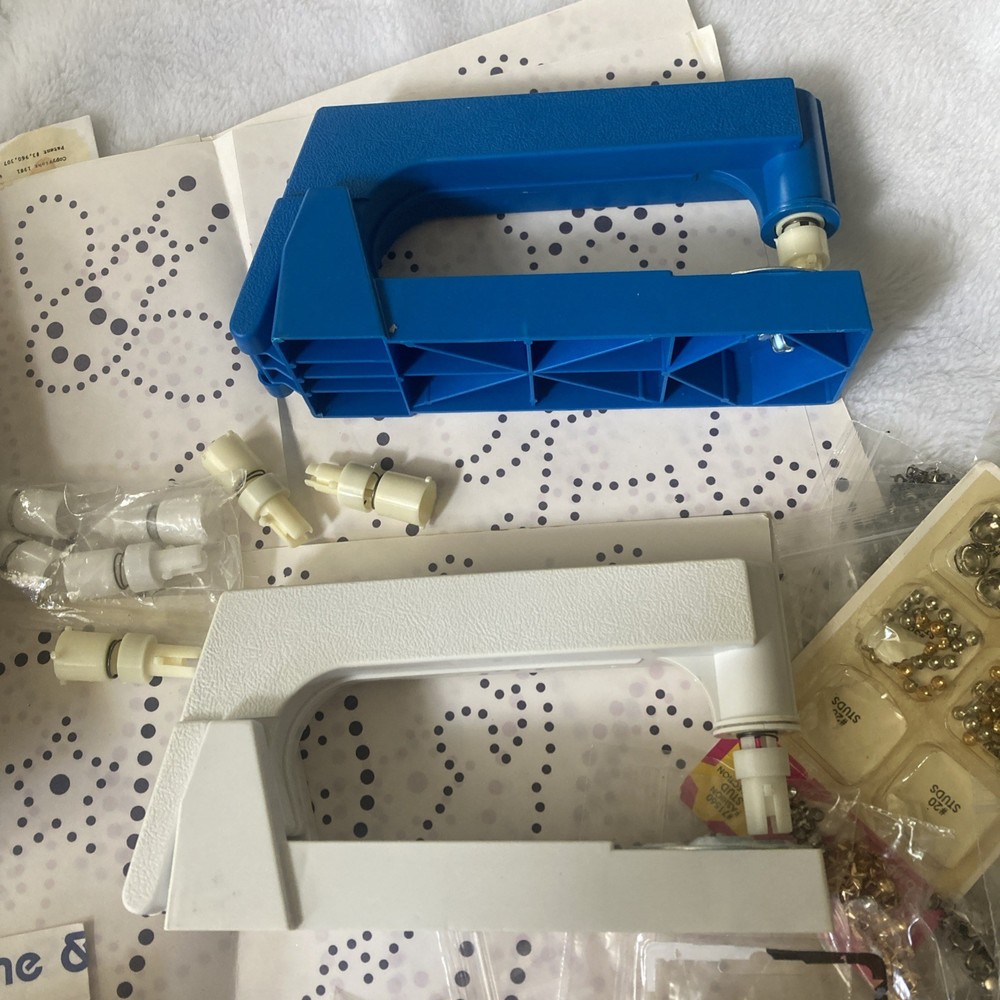 2 Bedazzlers With Studs, Rhinestones, Patterns, Instructions