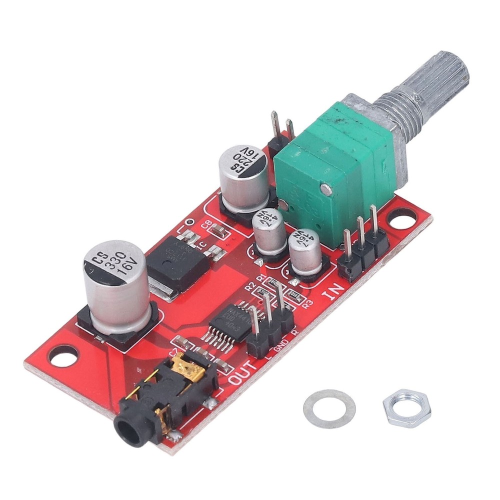 Mini Headphone Amplifier Module 3.5mm Interface Earphone Preamplifier Board DC