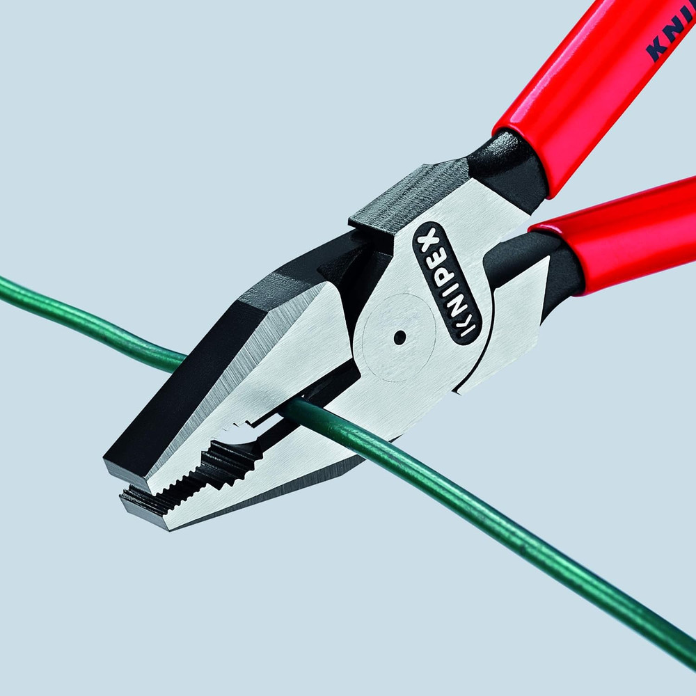 KNIPEX Tools - High Leverage Combination Pliers (0201225SBA), Black