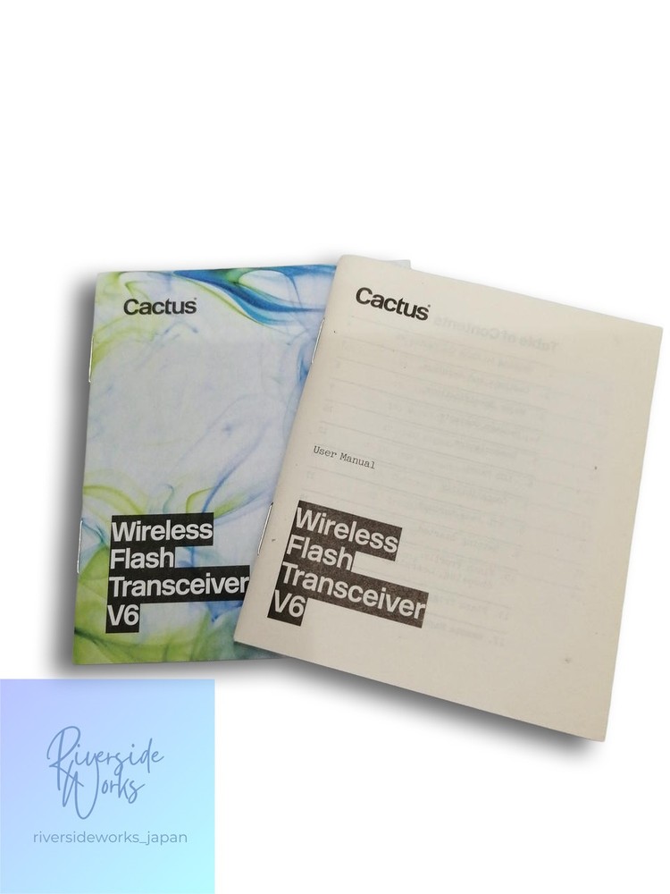 CACTUS V6 Wireless Flash Transceiver - Multi-Channel Support