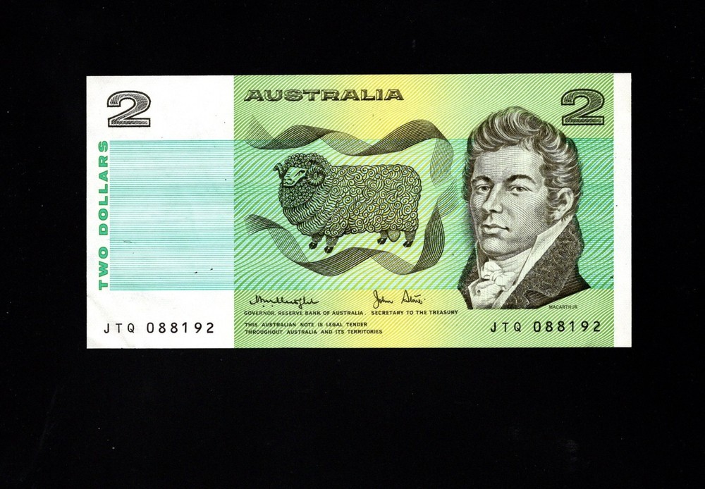 Australia - 2 Dollar Note (1979) P43c - Crisp Unc.