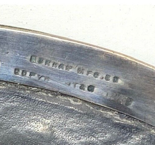 Gorham 1889 Gorham Leather & Sterling Silver Wallet