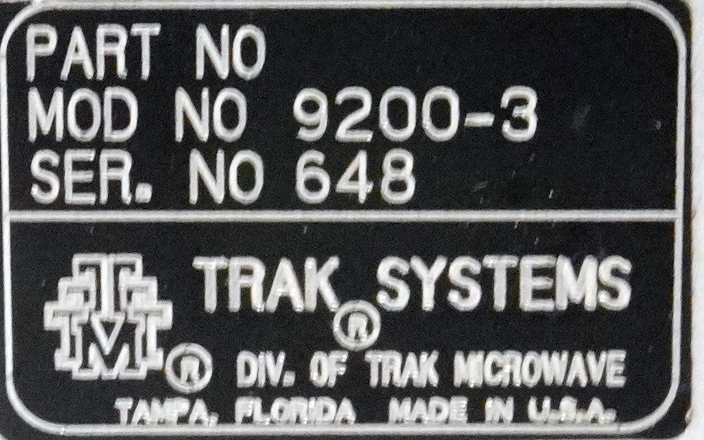Trak Systems Model 9200-3 GPS Time Standard Motorola Simulcast System D