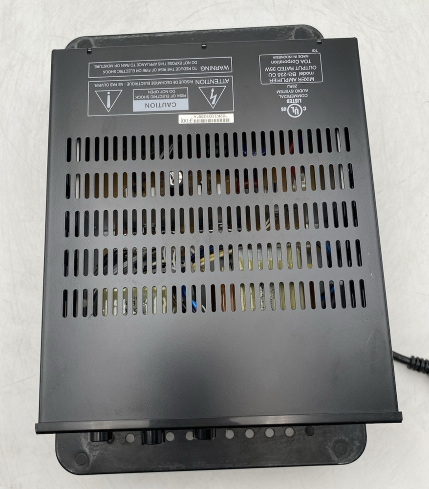TOA Mixer Amplifier BG-235
