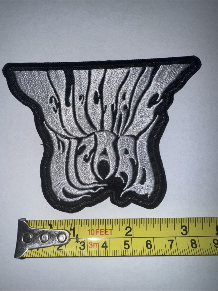 ELECTRIC WIZARD  SHAPED EMBROIDERED PATCH