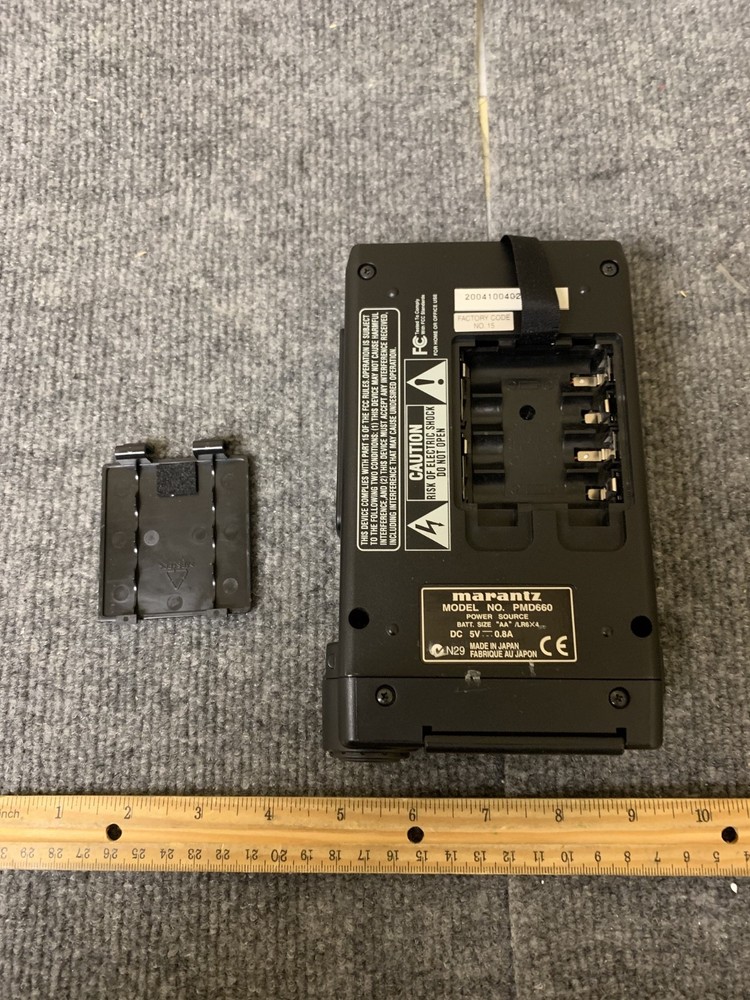 Marantz Professional PMD660 Solid-State Digital Audio Recorder (Unit Only)