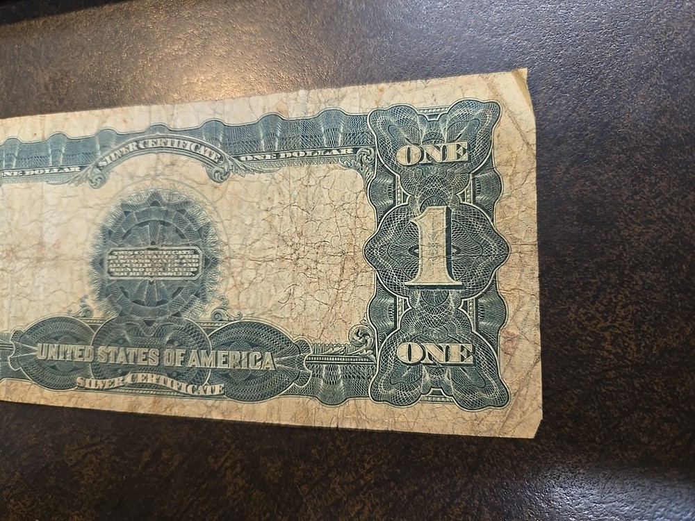 1899 $1 Black Eagle Silver Certificate Fr 226 A One Dollar